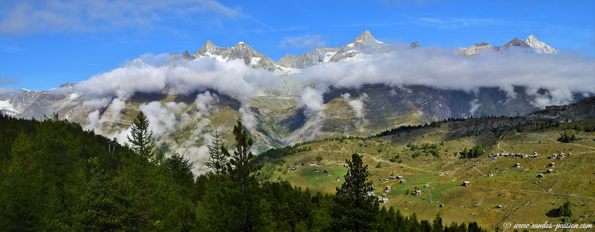 Panorama depuis Riffelalp