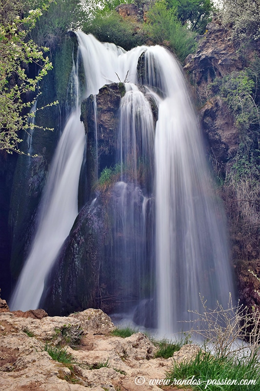 La cascade Batida, proche de Colomarde (Aragon)
