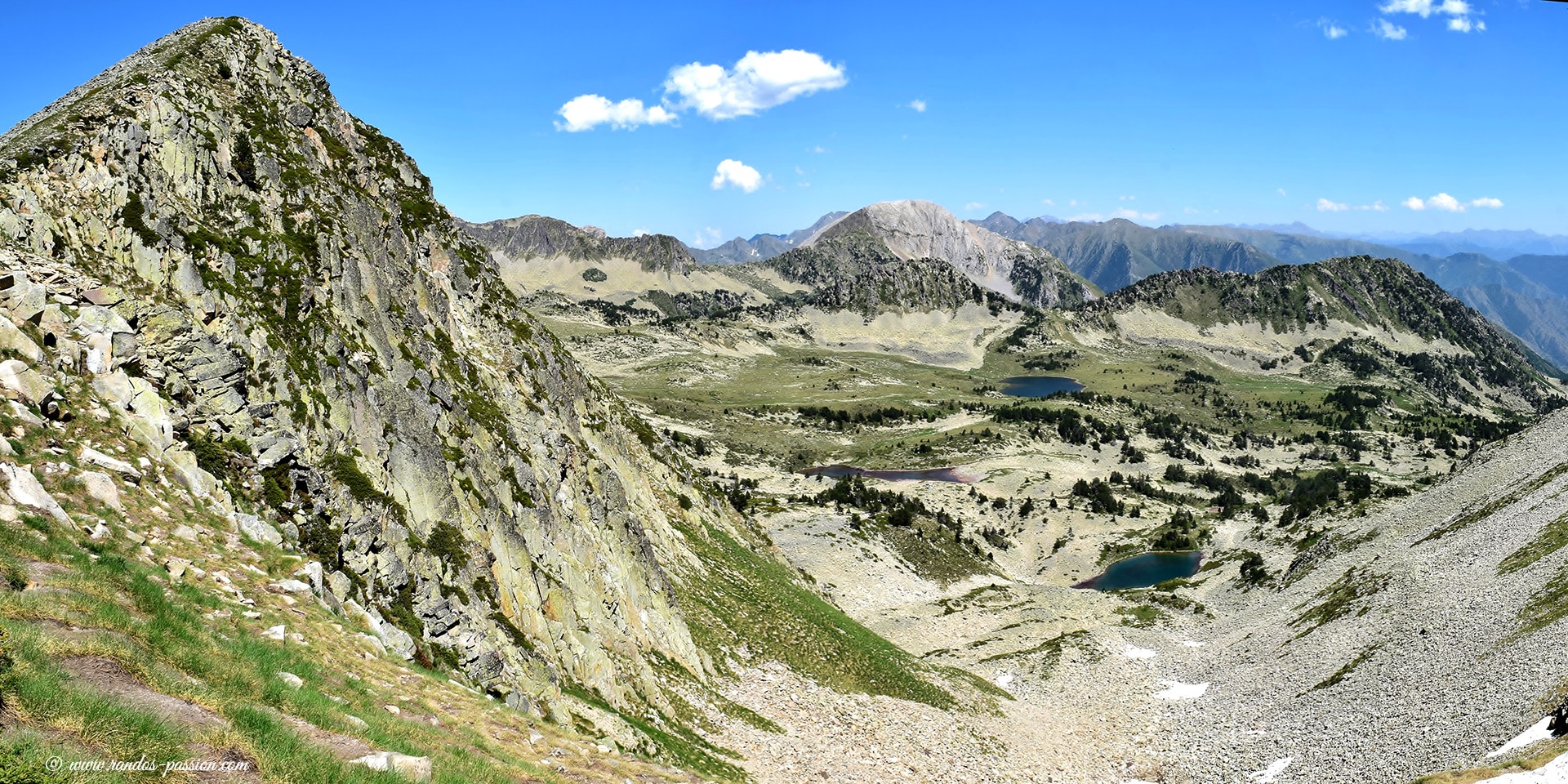 Panorama depuis le col de Rosari - Catalogne