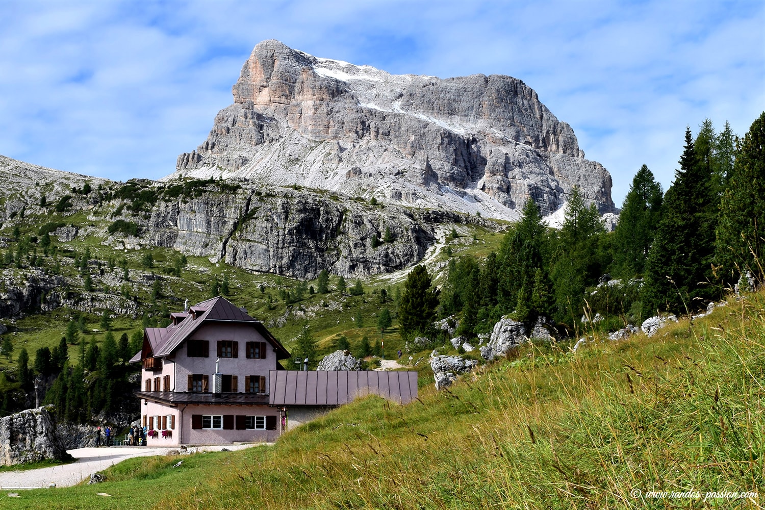 Le refuge des Cinque Torri - Dolomites