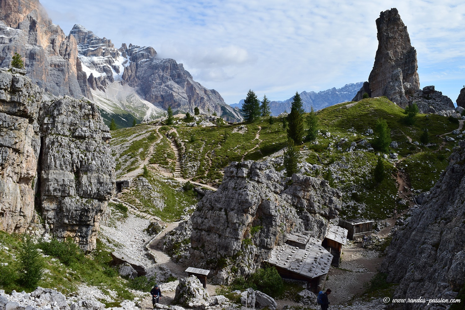 Sentiero delle trincee - Cinque Torri - Dolomites