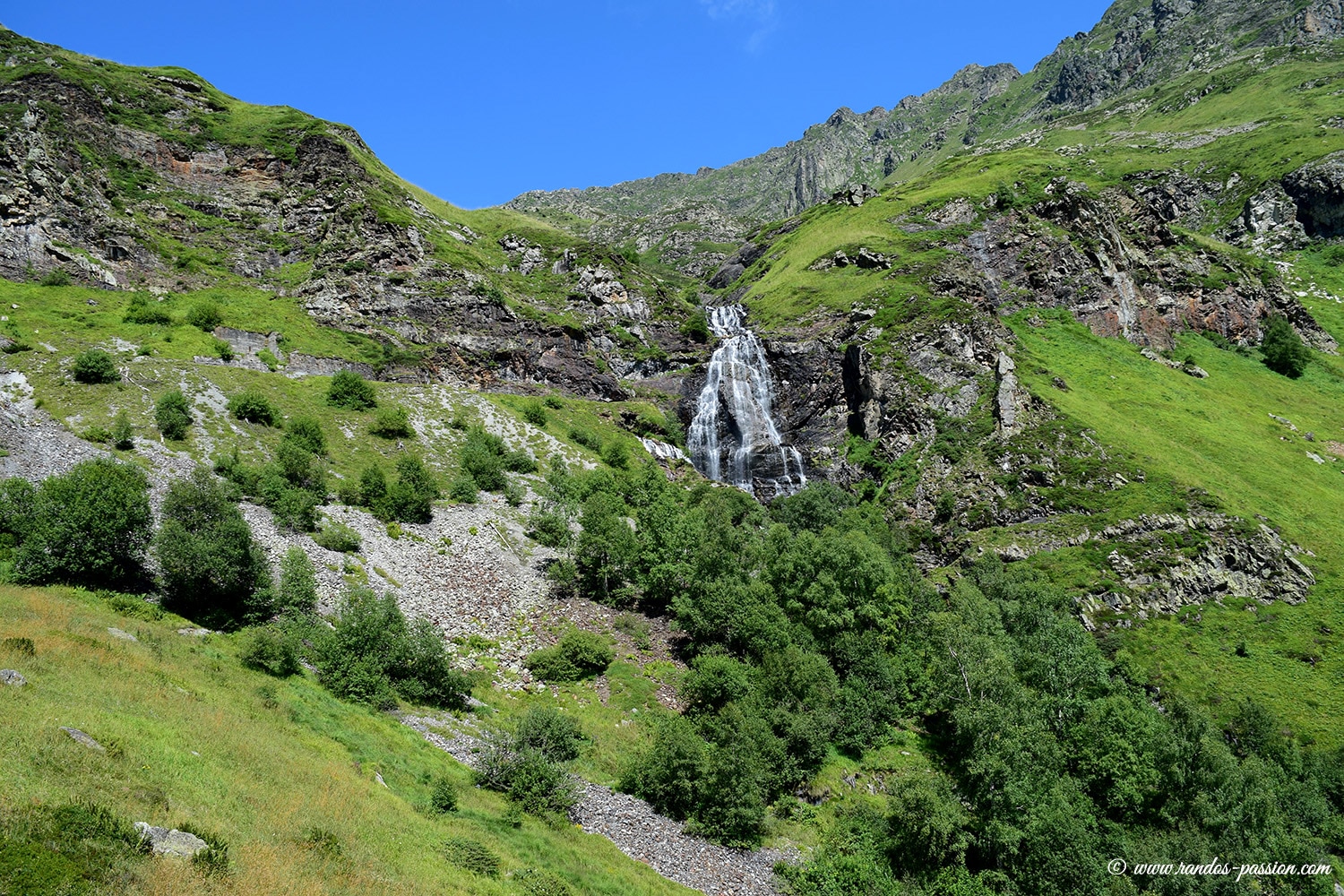 La cascade de Soutarra - Hautes-Pyrénées