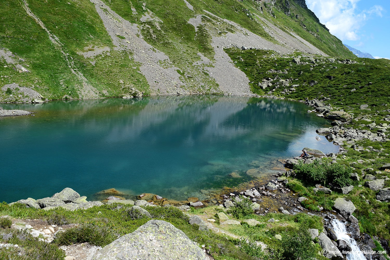 Le lac d'Antarrouyes - Hautes-Pyrénées