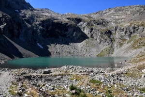 Le lac de Puy Vachier - Massif de la Meije - Hautes-Alpes