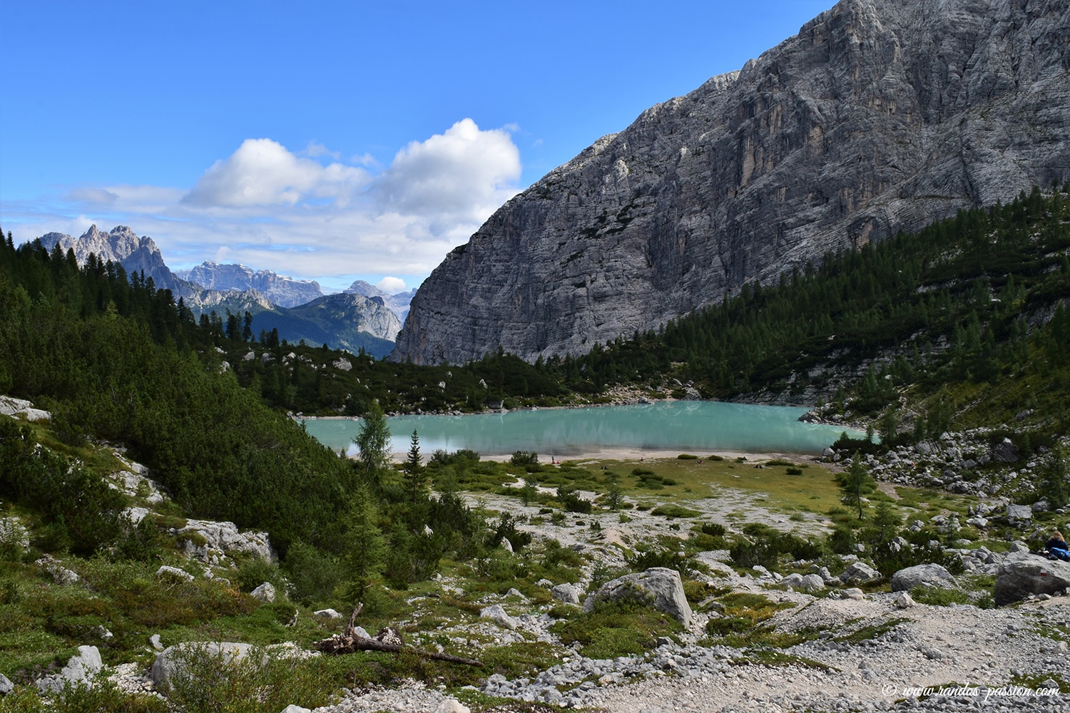 Le lac de Sorapis - Dolomites