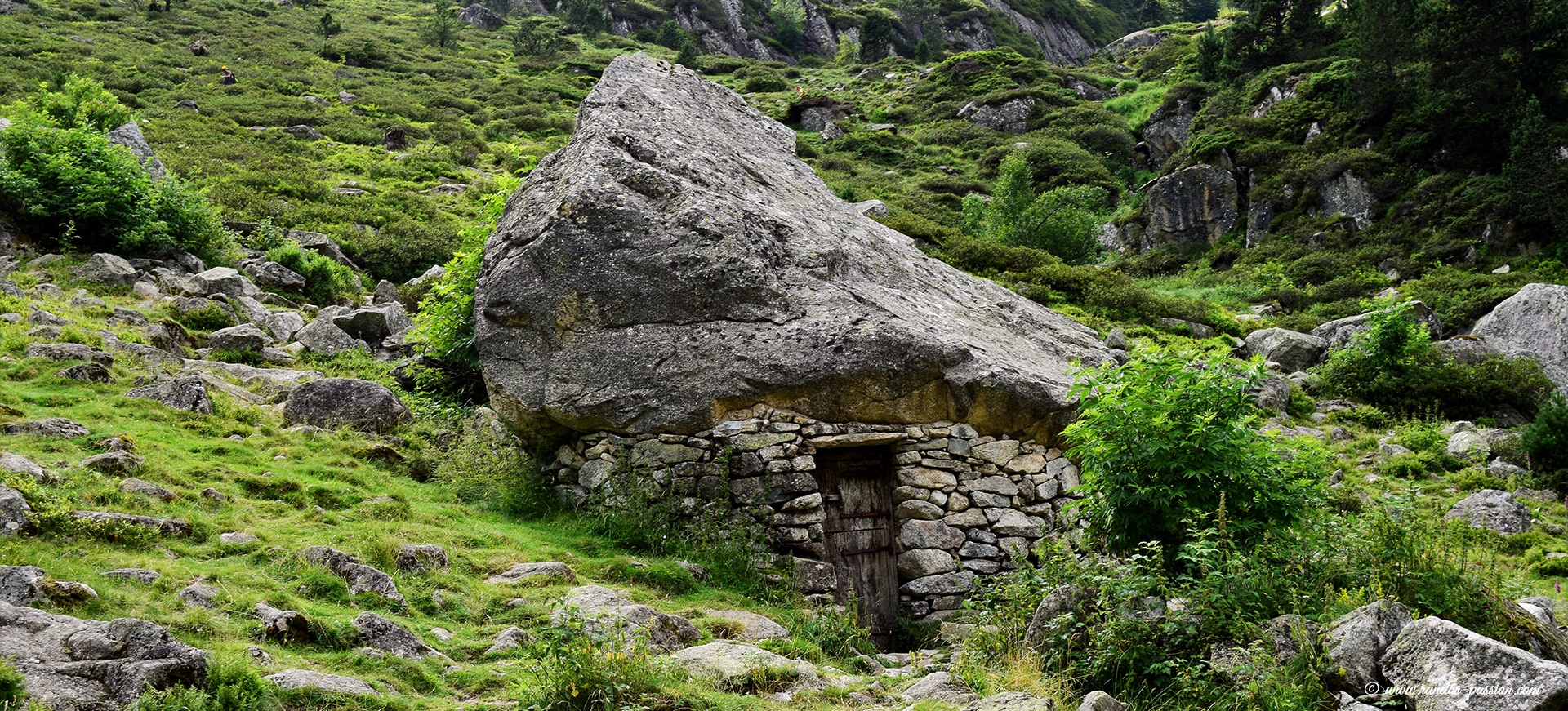 La toue de doumblas - Val d'Azun