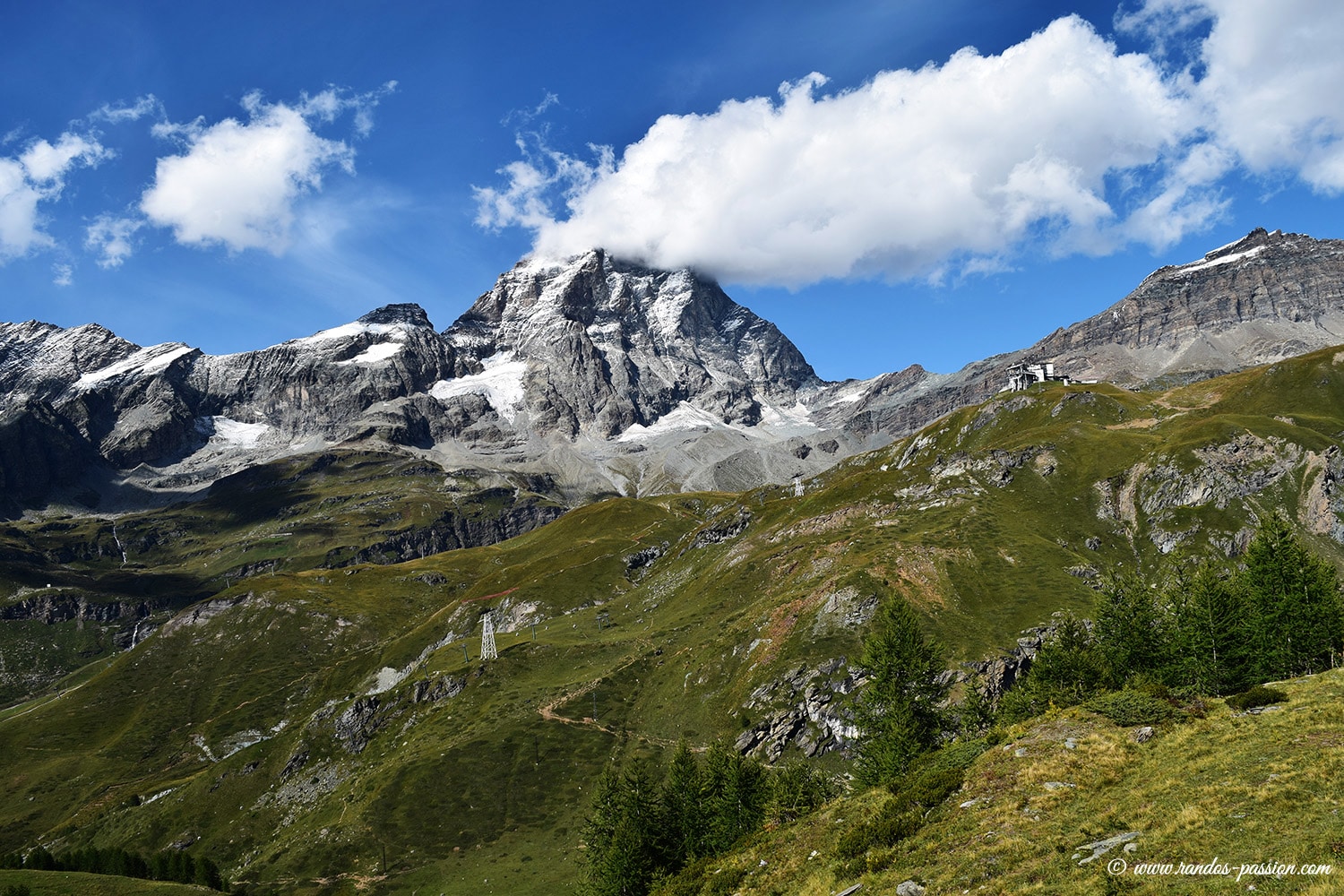 Randonnée de Valtournenche à Breuil-Cervinia par le col de Cime Bianche