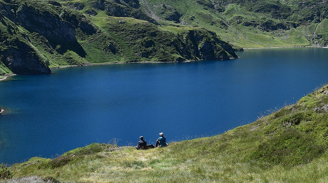 Le lac Bleu et le lac d’Ourrec en boucle