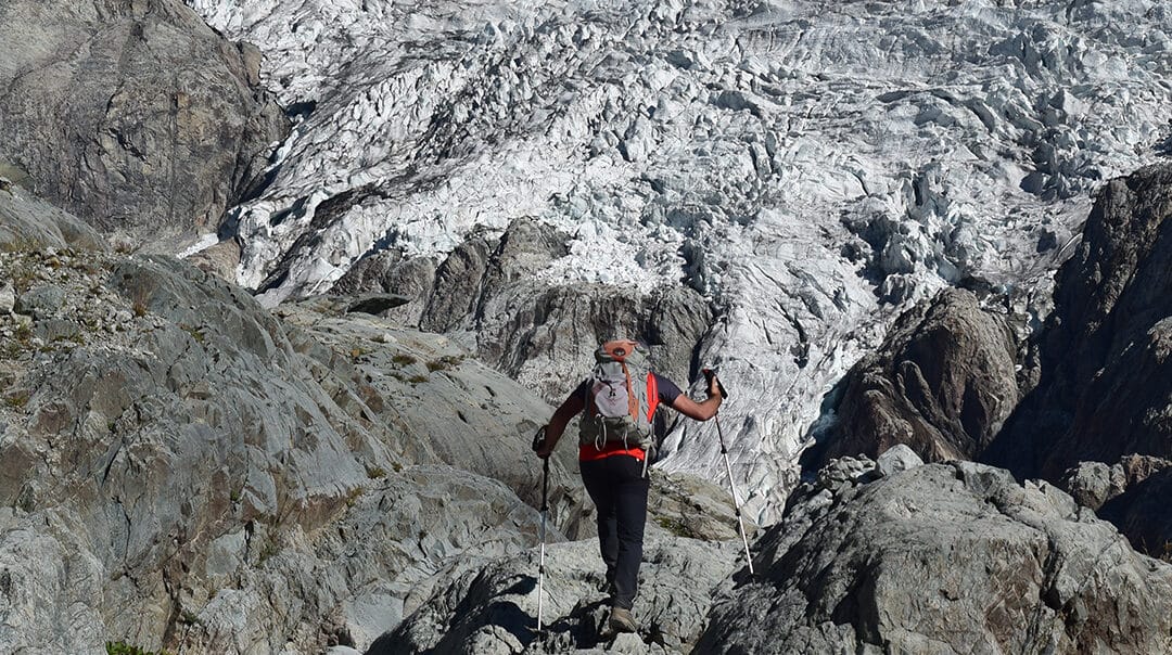 Randonnée au refuge du Glacier Blanc