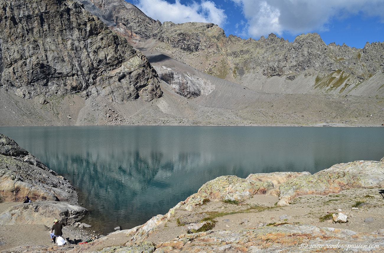 Le lac de l'Eychauda (2514 m)