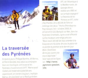 La traversée des Pyrénées en VTT
