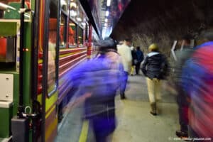 Arrivée à la Gare de Jungfraujoch