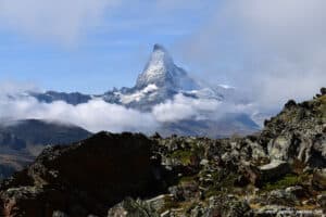 Le Cervin vu depuis Furggji