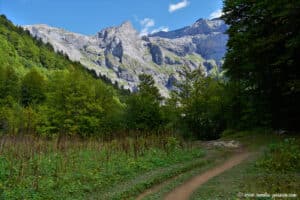 Le sentier du chalet de Boret
