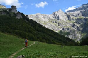 Le sentier du chalet de Boret