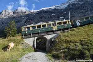 Le train de Jungfraujoch