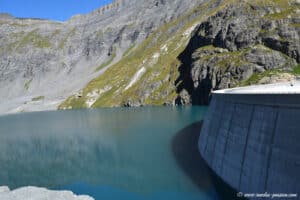 Le barrage du Vieux Émosson