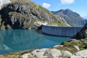 Le barrage du Vieux Émosson