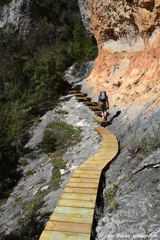 Le camino de las Escaleretas - Aragon
