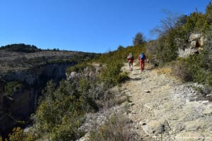 Sentier Sierra de Guara