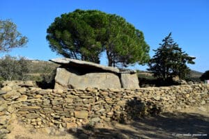 Le dolmen de la Creu d'en Cobertella - Catalogne
