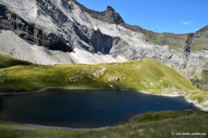 Les lacs de Barroude et le pic de Gerbats