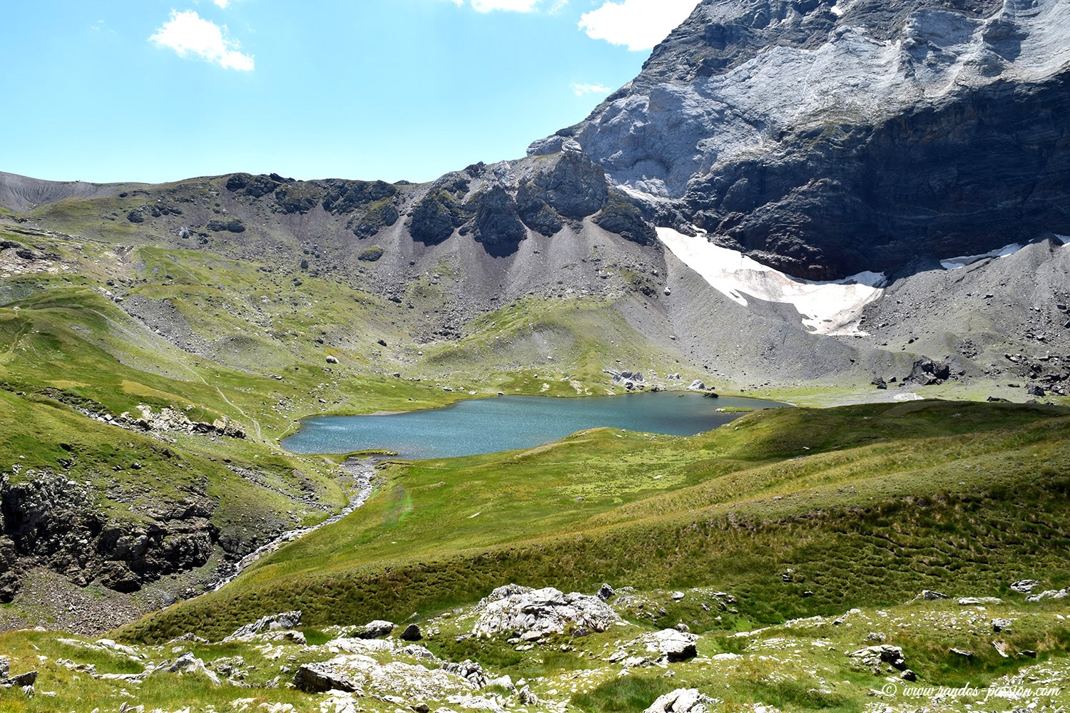 Muraille et lacs de Barroude - Hautes-Pyrénées