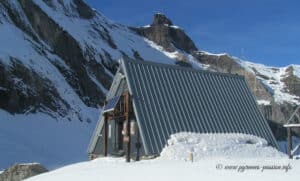 Le refuge de Barroude en 2007