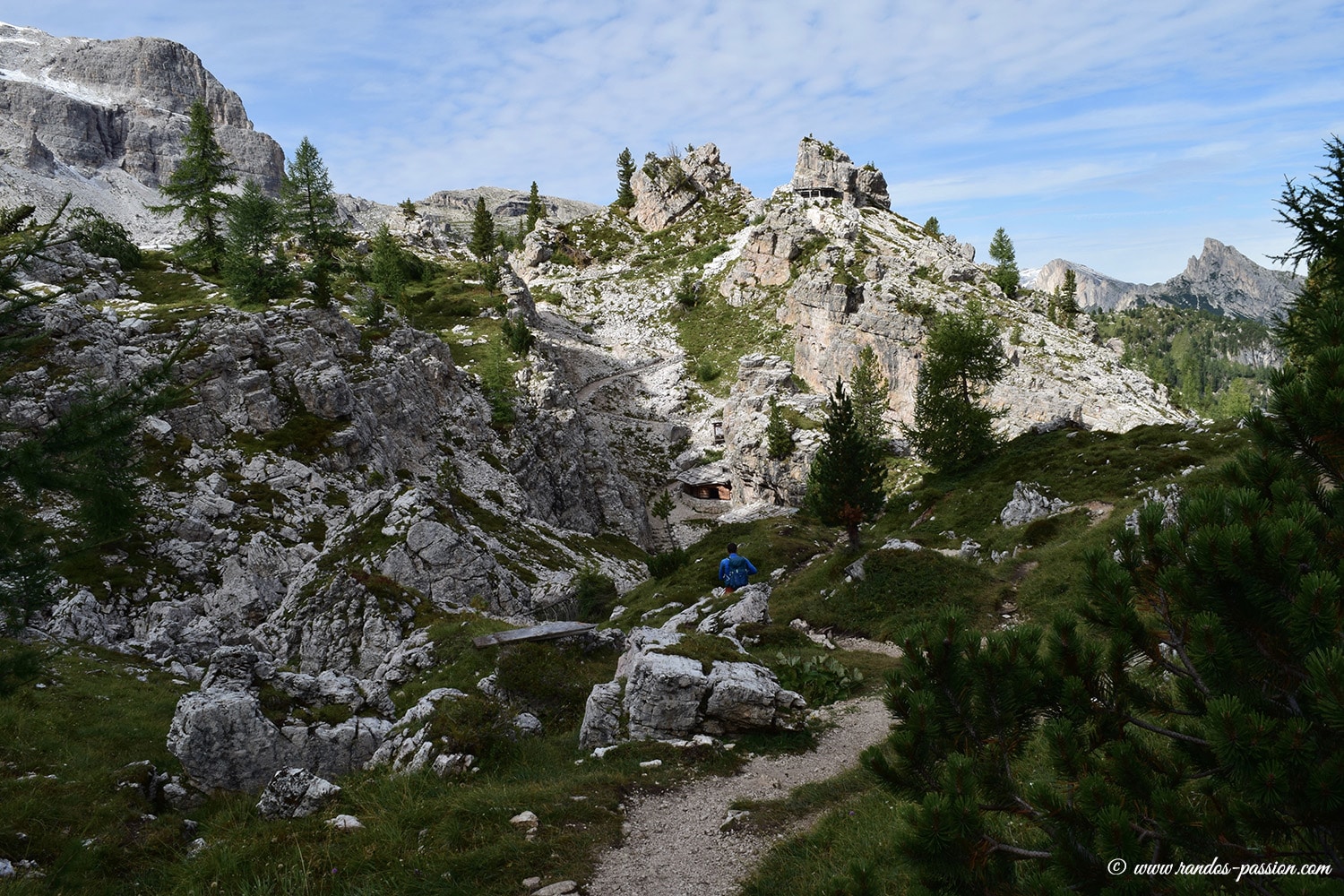 Sentiero delle trincee - Cinque Torri - Dolomites