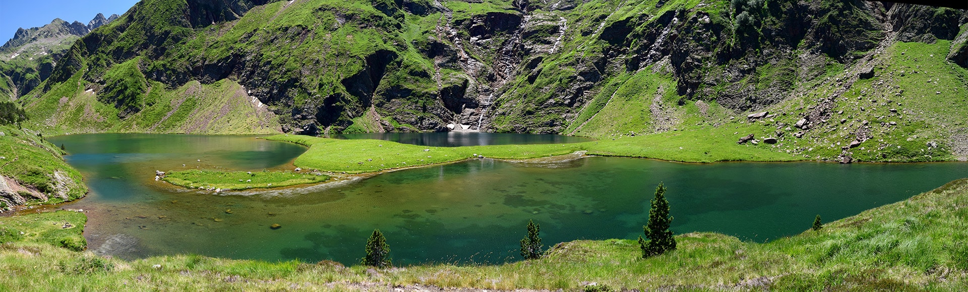 Le lac Vert - Haute-Garonne