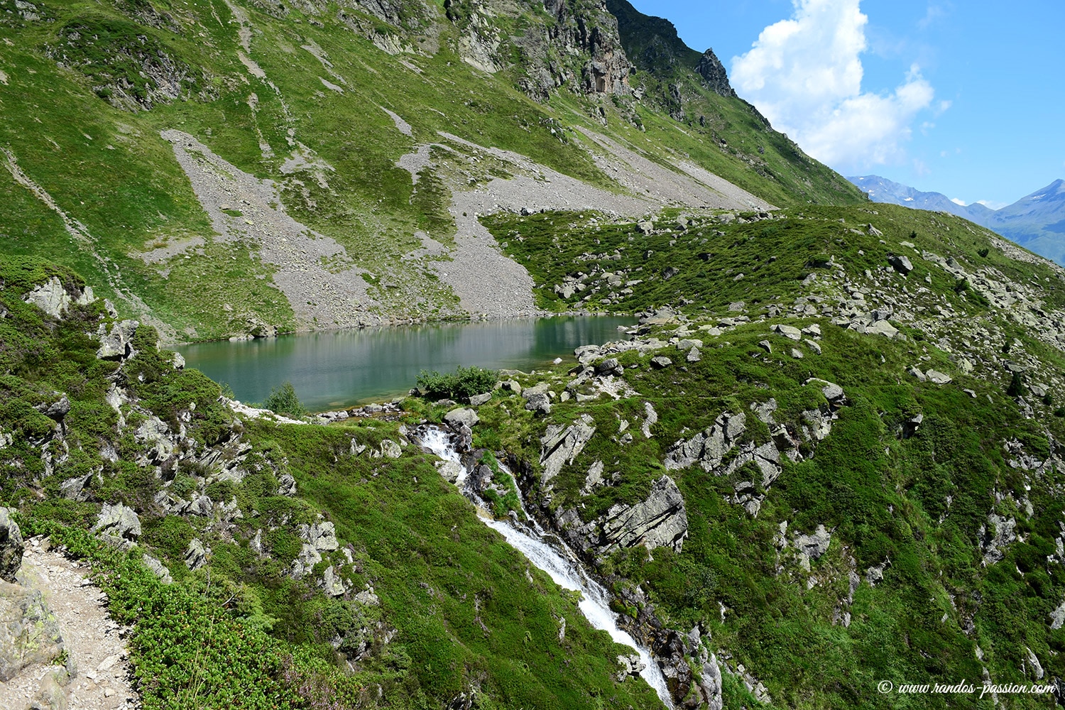 Le lac d'Antarrouyes - Hautes-Pyrénées