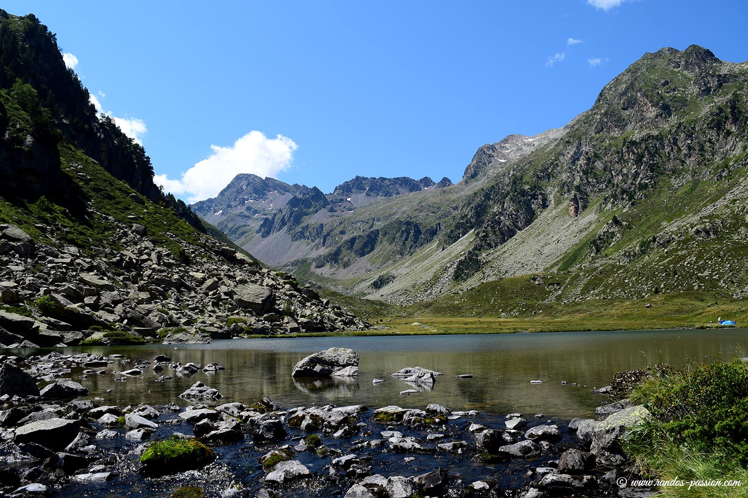 Le lac de Cestrède - Hautes-Pyrénées