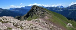 La crête de la Punta Liena - Aragon