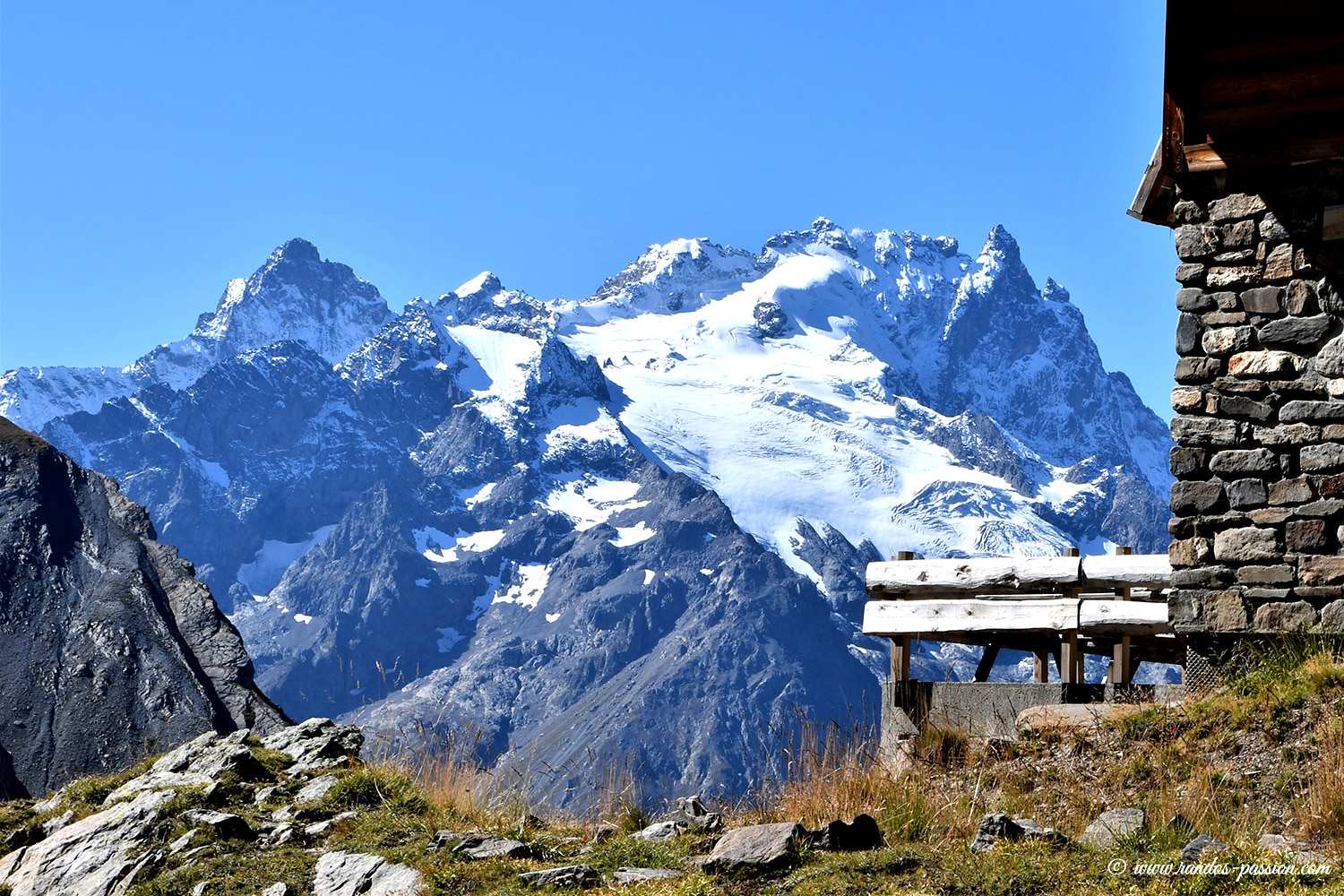 Le refuge du Goléon et la Meije - Hautes-Alpes