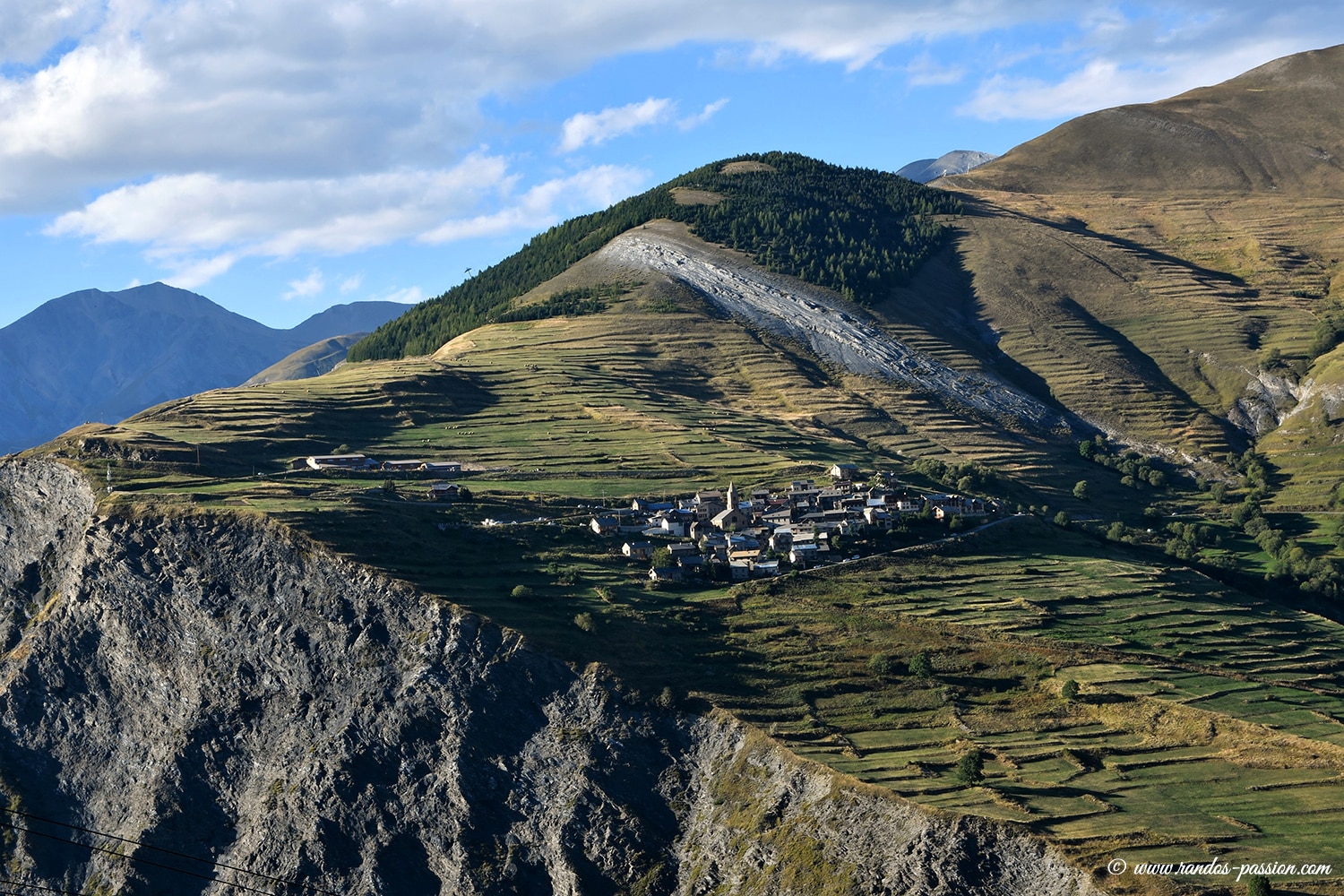 Le hameau des terrasses - Hautes-Alpes