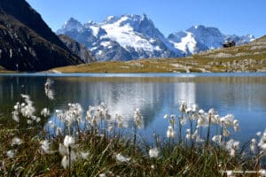 Le lac du Goléon et la Meije - Hautes-Alpes