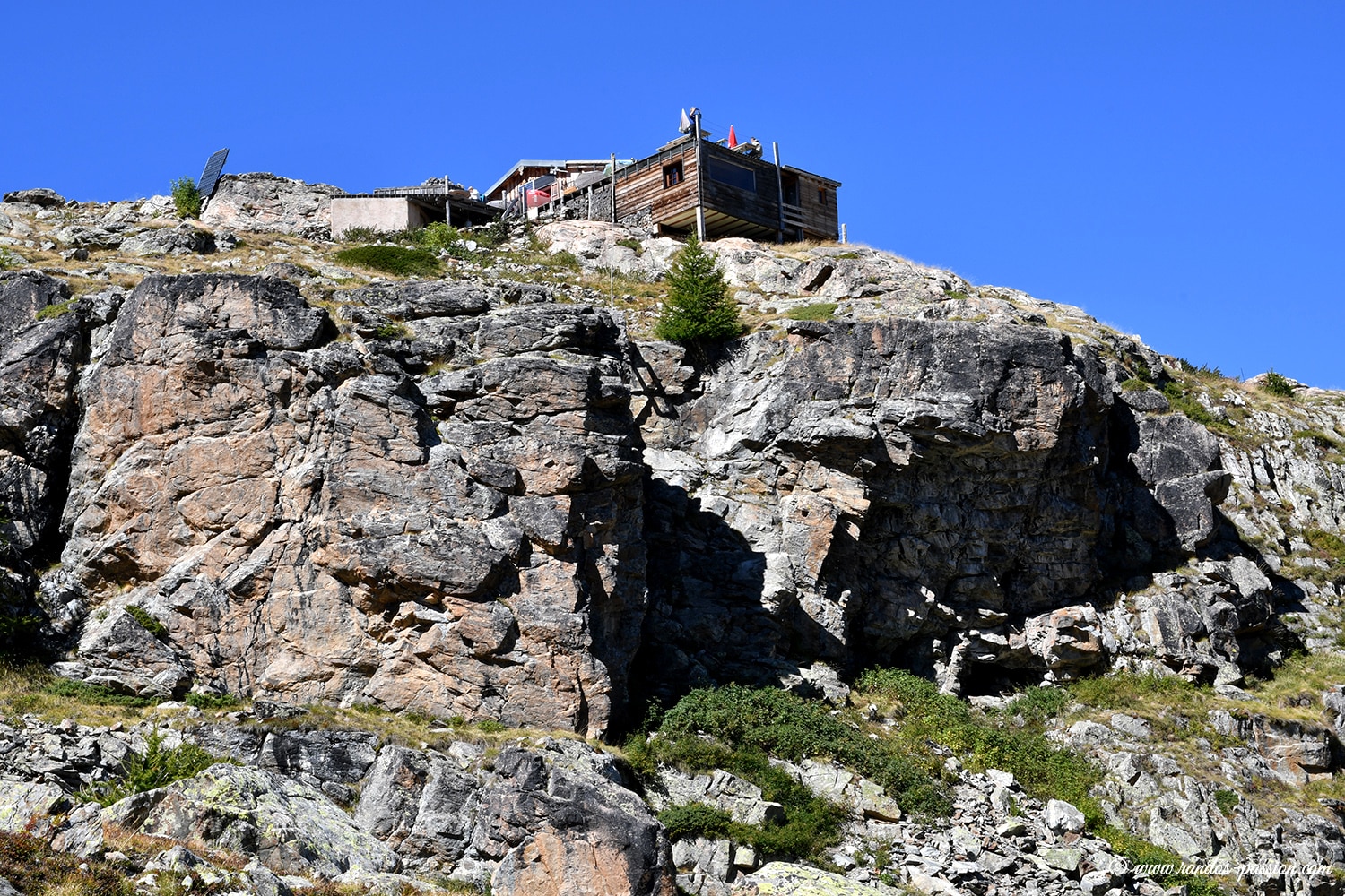Le refuge Evariste Chancel - Hautes-Alpe