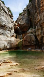 Saltador de las Lañas - Canyon du Mascún