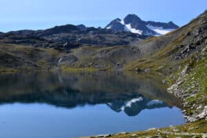 Le lac Blanc et le glacier de Saint-Sorlin - Savoie