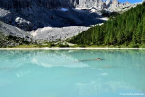 Le lac de Sorapis - Dolomites