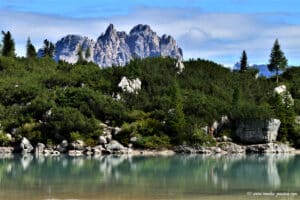 Le lac de Sorapis - Dolomites