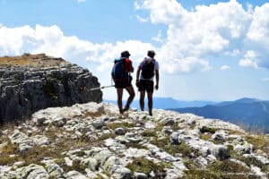 Sur les crêtes des sestrales