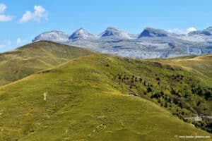 Las Tres Marias depuis les crêtes du Sestrales