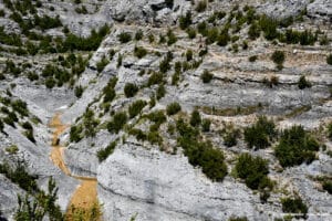 La vire du barranco Raisén