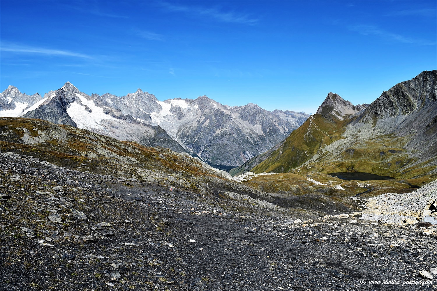 Vue de la Fenêtre de Ferret - Val d'Aoste