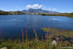 Le lac Rond à l'Alpe d'Huez