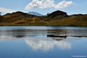 Le lac Rond à l'Alpe d'Huez