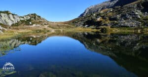 Le lac Faucille à l'Alpe d'Huez