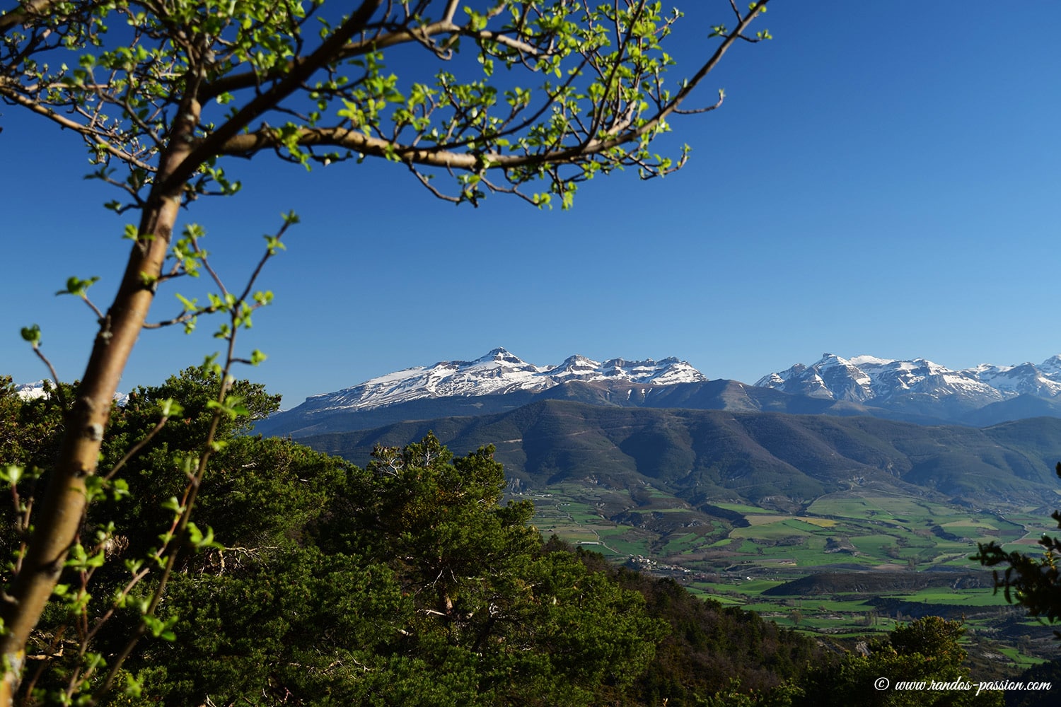 Panorama depuis le Mirador d'Oroel