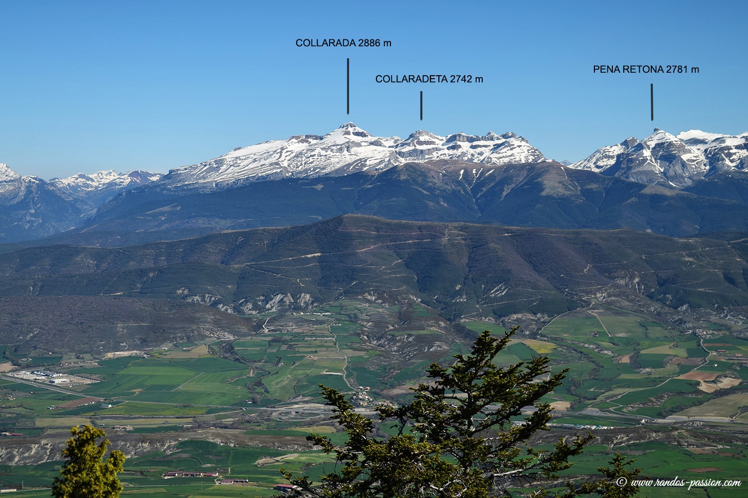 Panorama depuis le Mirador d'Oroel